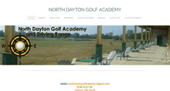 Desktop Screenshot of northdaytongolfacademy.com